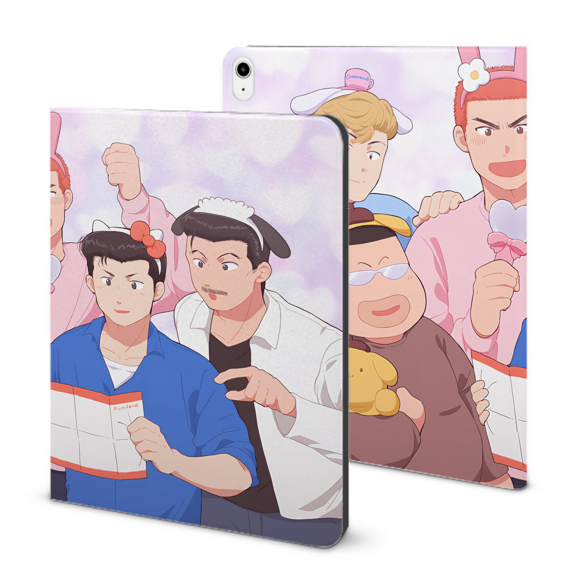 （画像用） SLAM DUNK／スラムダンク IPadケース ペンホルダー付き ブックスタイルデザイン